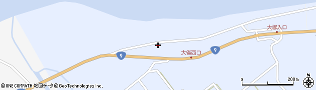 鳥取県西伯郡大山町大塚834周辺の地図