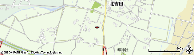 千葉県大網白里市北吉田407周辺の地図
