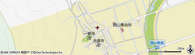 滋賀県長浜市木之本町西山839周辺の地図