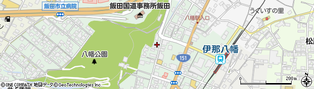 長野県飯田市八幡町2027周辺の地図