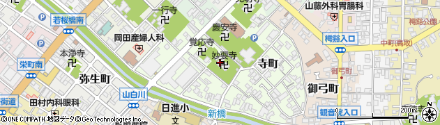 鳥取県鳥取市寺町28周辺の地図