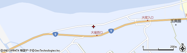 鳥取県西伯郡大山町大塚806周辺の地図