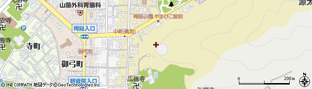 鳥取県鳥取市上町周辺の地図