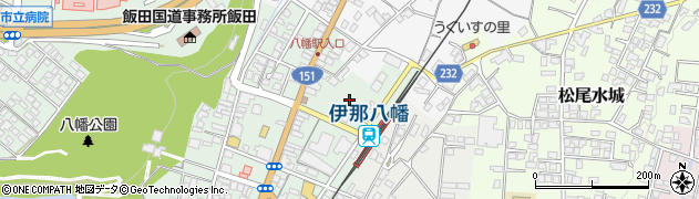 長野県飯田市八幡町2179周辺の地図