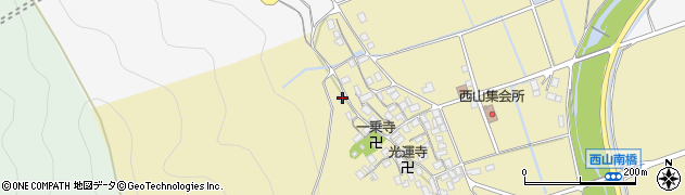 滋賀県長浜市木之本町西山866周辺の地図