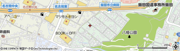 長野県飯田市八幡町536周辺の地図