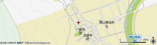 滋賀県長浜市木之本町西山854周辺の地図