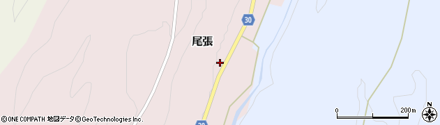鳥取県東伯郡琴浦町尾張135-2周辺の地図