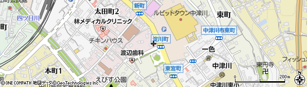 東邦液化ガス株式会社　中津川サービスセンター周辺の地図
