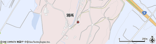 鳥取県東伯郡琴浦町別所469周辺の地図