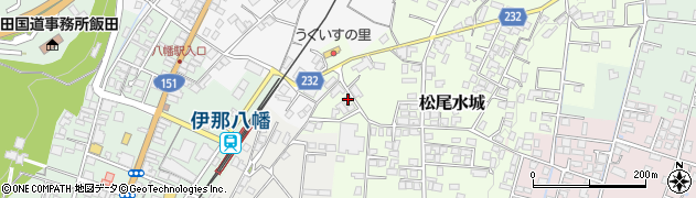 長野県飯田市松尾水城1616周辺の地図