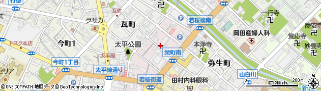 カサ・リコ栄町周辺の地図