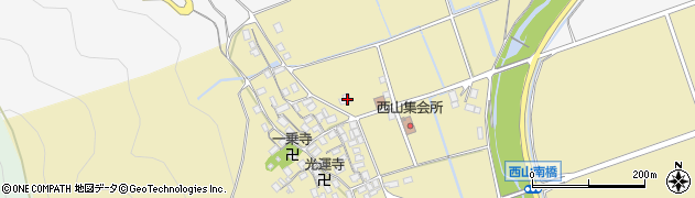 滋賀県長浜市木之本町西山685周辺の地図