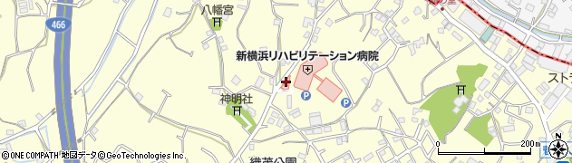 新横浜リハビリステーション病院周辺の地図