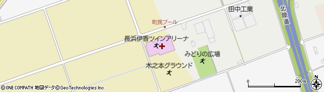 滋賀県長浜市木之本町西山183周辺の地図