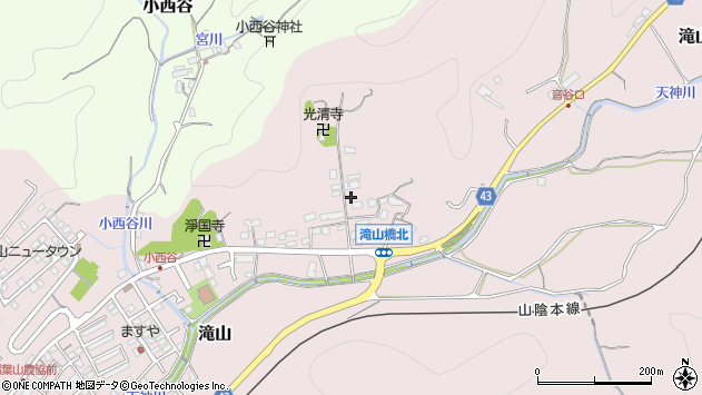 〒680-0072 鳥取県鳥取市滝山の地図