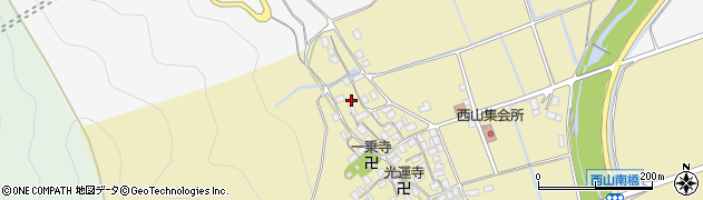 滋賀県長浜市木之本町西山859周辺の地図