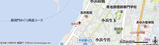 福井県小浜市小浜塩竃周辺の地図