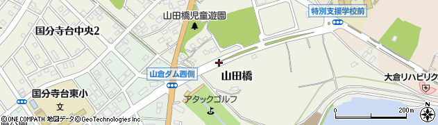 千葉県市原市山田橋周辺の地図
