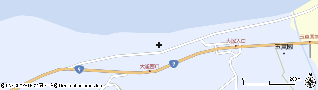 鳥取県西伯郡大山町大塚771周辺の地図