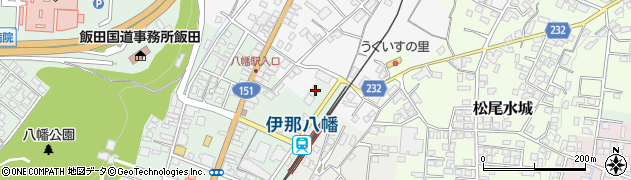 長野県飯田市八幡町2218周辺の地図