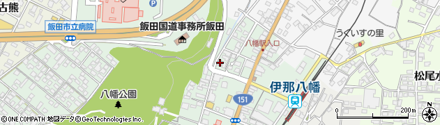 長野県飯田市八幡町2042周辺の地図