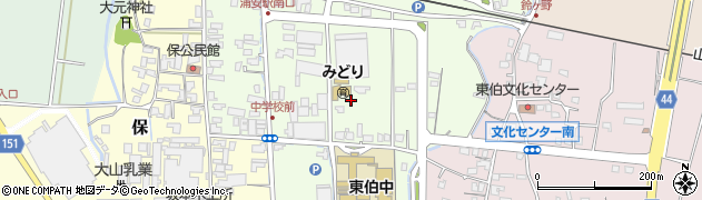 鳥取県東伯郡琴浦町徳万254周辺の地図