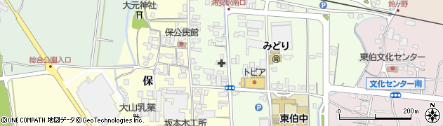 鳥取県東伯郡琴浦町徳万600周辺の地図