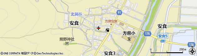 岐阜県岐阜市安食424周辺の地図