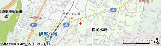長野県飯田市松尾水城3719周辺の地図