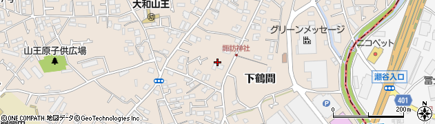 神奈川県大和市下鶴間2877周辺の地図