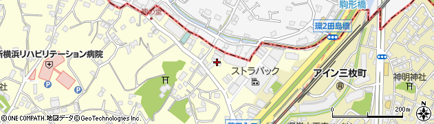 神奈川県横浜市神奈川区菅田町2761周辺の地図