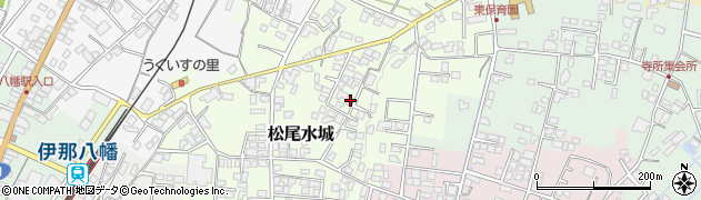 長野県飯田市松尾水城3694周辺の地図