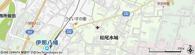 長野県飯田市松尾水城3702周辺の地図