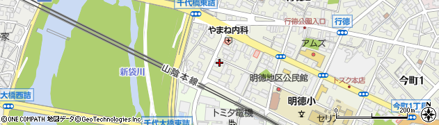 矢谷板硝子株式会社周辺の地図
