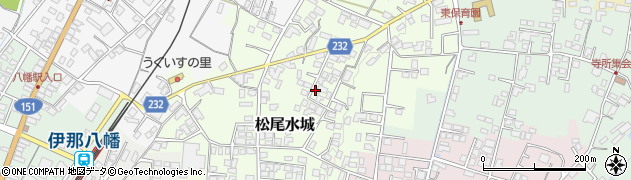 長野県飯田市松尾水城3695周辺の地図