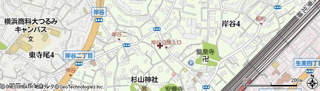 神奈川県横浜市鶴見区岸谷周辺の地図