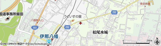 長野県飯田市松尾水城3717周辺の地図