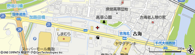 タマホーム株式会社鳥取営業所周辺の地図