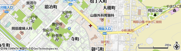 鳥取県鳥取市大工町頭24周辺の地図