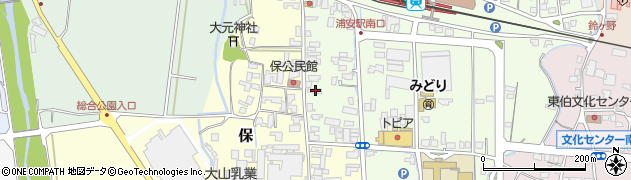 鳥取県東伯郡琴浦町徳万608周辺の地図