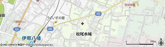 長野県飯田市松尾水城3686周辺の地図