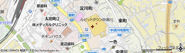 ミキハウス清水屋中津川店周辺の地図