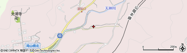 鳥取県鳥取市滝山158周辺の地図