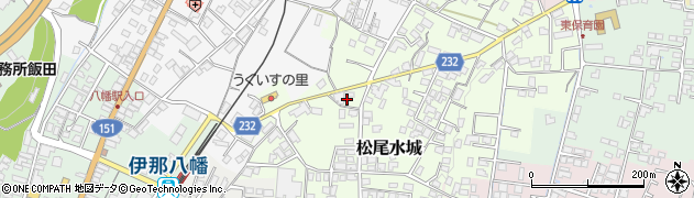 長野県飯田市松尾水城3701周辺の地図