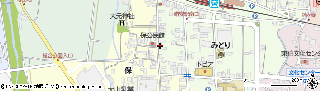 鳥取県東伯郡琴浦町徳万609周辺の地図