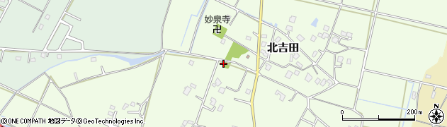 千葉県大網白里市北吉田99周辺の地図