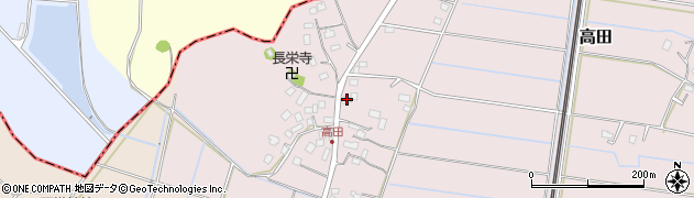 千葉県茂原市高田247周辺の地図