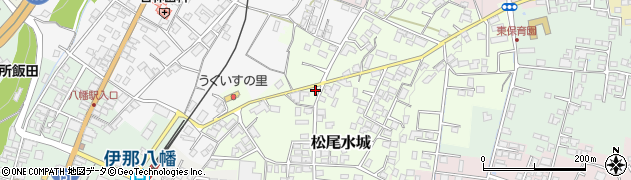 長野県飯田市松尾水城3700周辺の地図