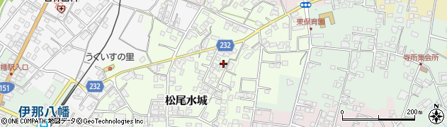 長野県飯田市松尾水城3600周辺の地図